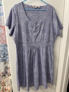 New mountain warehouse country to coast dress women’s 16 lavender blue
